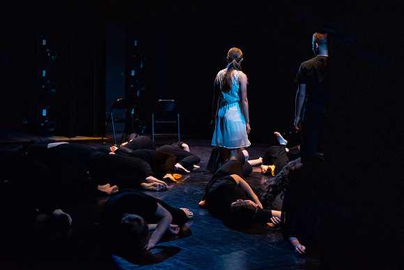 BYUI students dance in the multi-style performance, Extravadance.