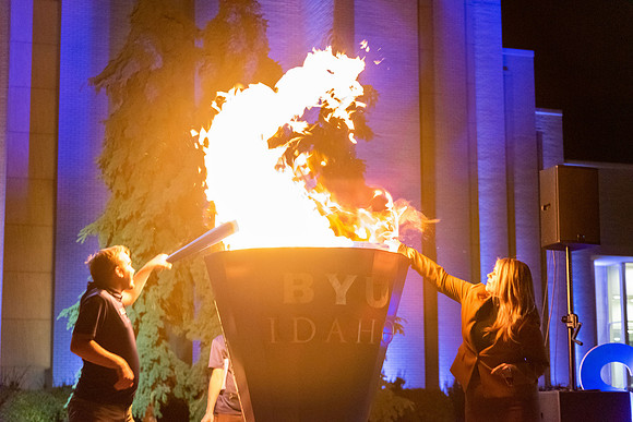 Torch Lighting Ceremony - Oct 2021
