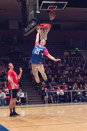 Slam Dunk Competition at the Hart Gym.