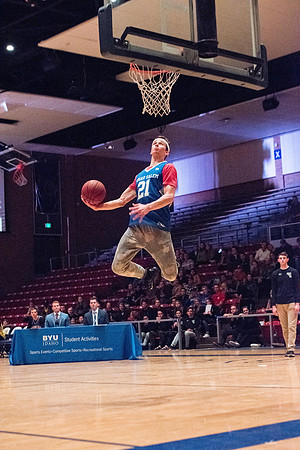 Slam Dunk Competition at the Hart Gym.