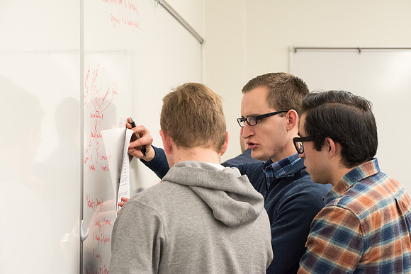 Sister Culbertson's BIO 376 class on Cell and Molecular Biology. Feb 2019