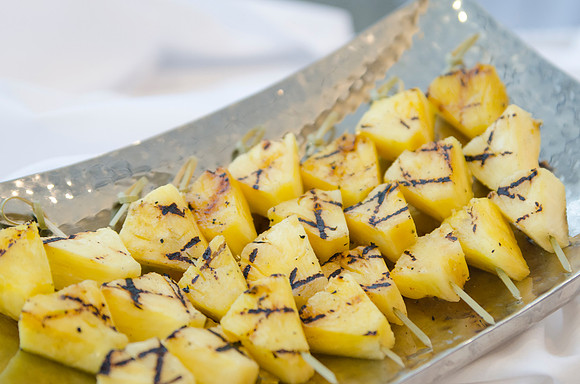 BYU-Idaho catering fair displayed many dishes offered by the BYU-Idaho catering services.