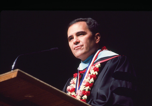 Inauguration for Ricks College President, Steven D Bennion.