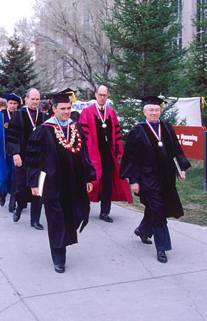 Inauguration for Ricks College President, Steven D Bennion.