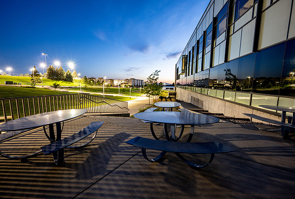 Sunset on Campus - Aug 2025