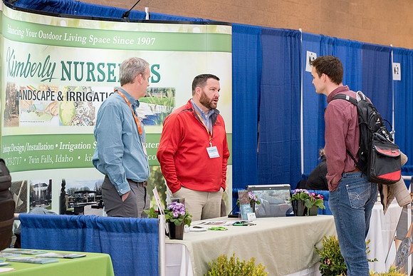 BYU-Idaho students attend the career fair. Students can find potential jobs and internships for their prospective majors at the fair.