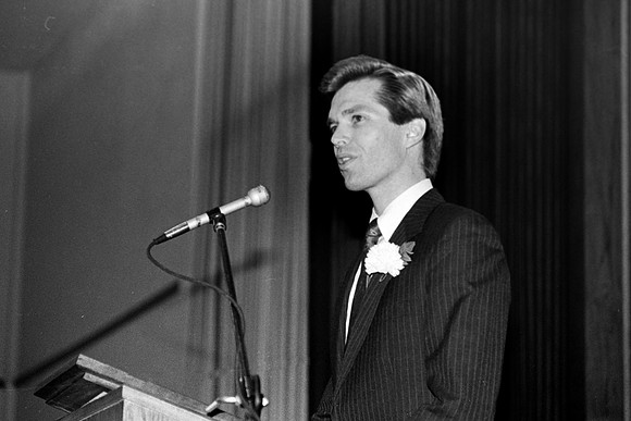 D. Blaine Jacobson outstanding young alumni Alumni and Friends