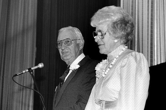 Allan and Barbara Larsen. Alumni and friends of Ricks Alumni and Friends