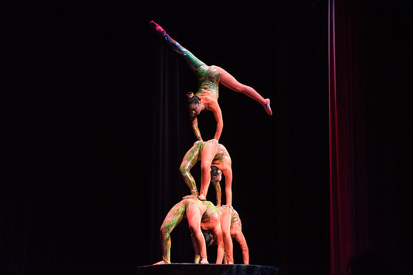 BYU-Idaho Center Stage Golden Dragon Acrobats. Winter Semester
