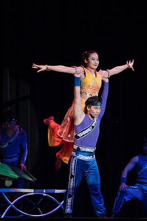 BYU-Idaho Center Stage Golden Dragon Acrobats. Winter Semester