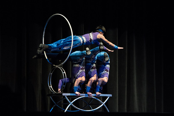 BYU-Idaho Center Stage Golden Dragon Acrobats. Winter Semester