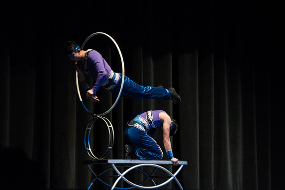 BYU-Idaho Center Stage Golden Dragon Acrobats. Winter Semester