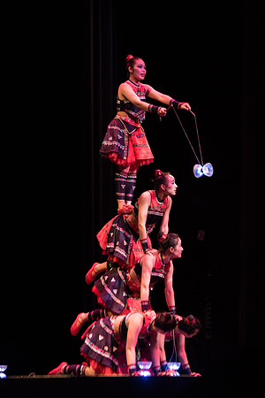 BYU-Idaho Center Stage Golden Dragon Acrobats. Winter Semester