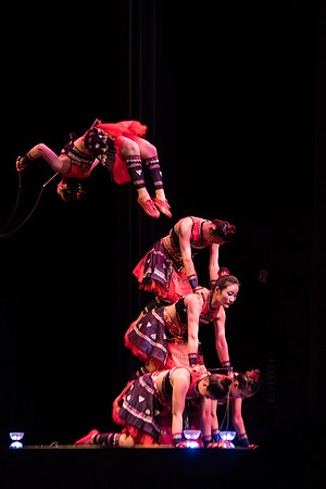BYU-Idaho Center Stage Golden Dragon Acrobats. Winter Semester