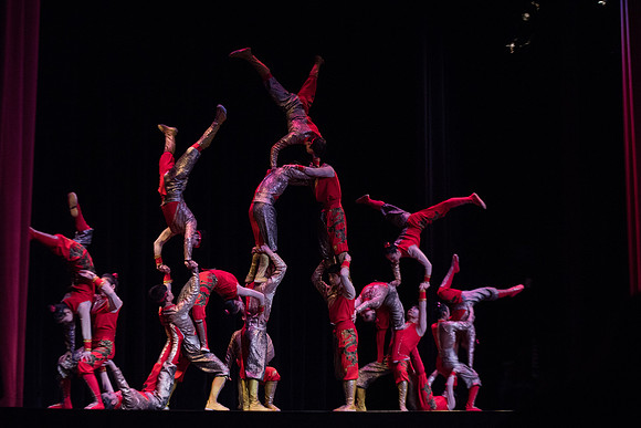 BYU-Idaho Center Stage Golden Dragon Acrobats. Winter Semester
