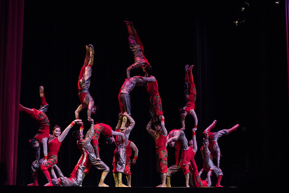 BYU-Idaho Center Stage Golden Dragon Acrobats. Winter Semester