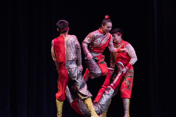 BYU-Idaho Center Stage Golden Dragon Acrobats. Winter Semester