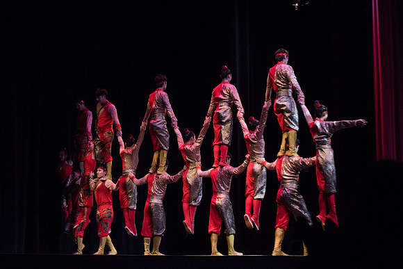 BYU-Idaho Center Stage Golden Dragon Acrobats. Winter Semester