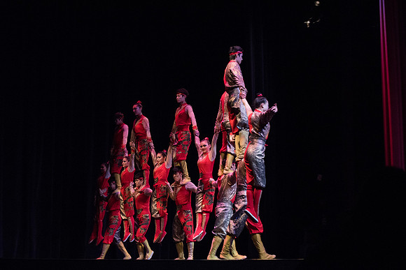 BYU-Idaho Center Stage Golden Dragon Acrobats. Winter Semester