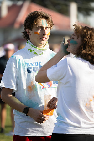 BYUI Color Run During Spirit Week
