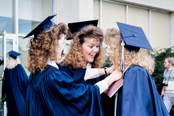 Rick's College graduates Karalee, Sara, Nicole