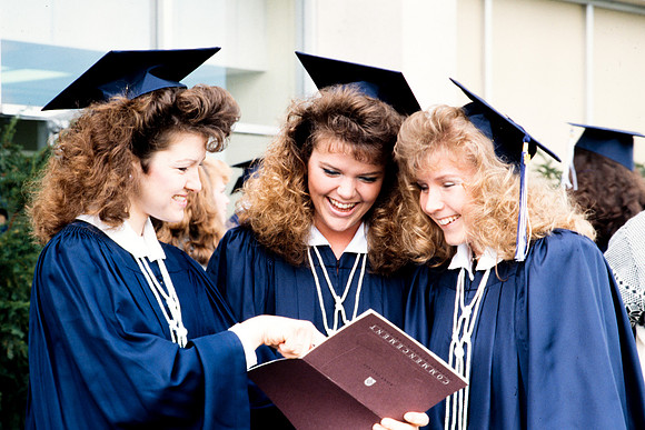 Rick's College graduates Karalee, Sara, Nicole
