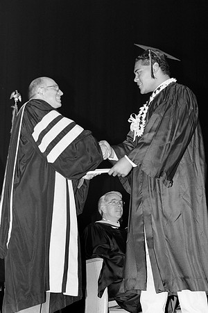 Handing awards