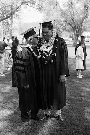 Dr Lyle Lowder with Grad