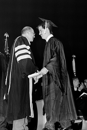 Handing awards
