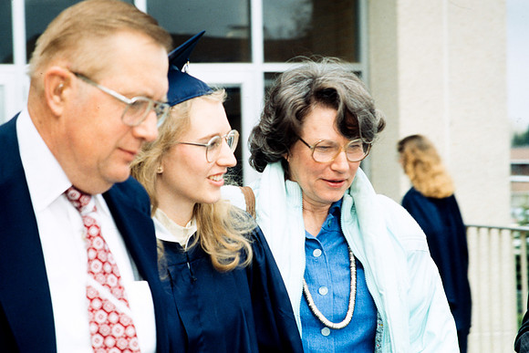Rick's College graduate and fam