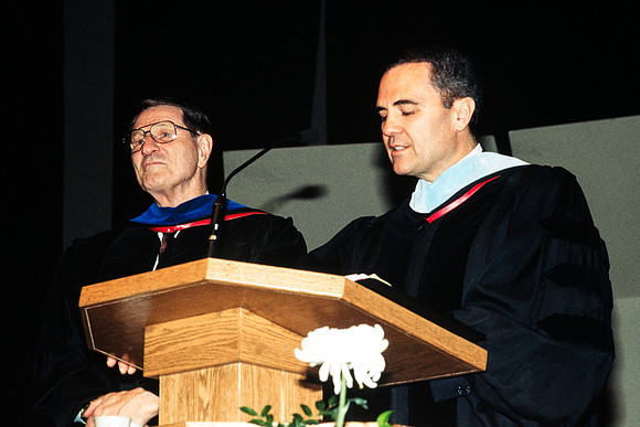 President Bennion and Elder Maxwell