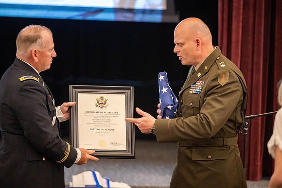 Army Retirement of LTC Doug Shonk - May 2025