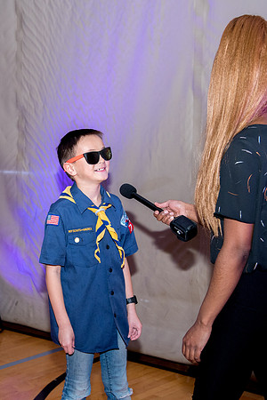 Family ward host a Cub Scout event at the Stake Center.