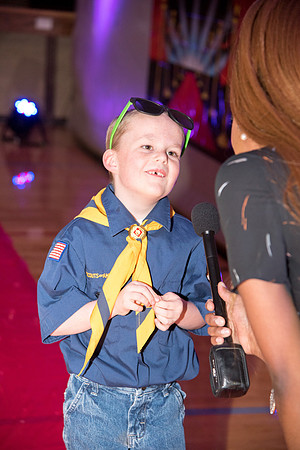 Family ward host a Cub Scout event at the Stake Center.