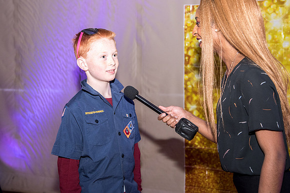 Family ward host a Cub Scout event at the Stake Center.