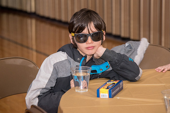 Family ward host a Cub Scout event at the Stake Center.