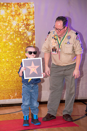 Family ward host a Cub Scout event at the Stake Center.