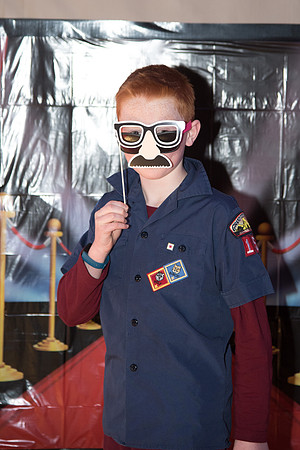 Cub Scouts from Pack 306, along with their families, came for a night of awards at the church.