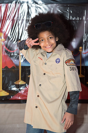 Cub Scouts from Pack 306, along with their families, came for a night of awards at the church.