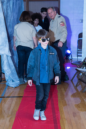 Cub Scouts from Pack 306, along with their families, came for a night of awards at the church.