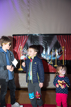 Cub Scouts from Pack 306, along with their families, came for a night of awards at the church.