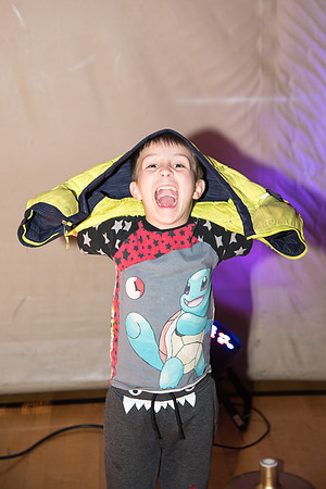 Cub Scouts from Pack 306, along with their families, came for a night of awards at the church.