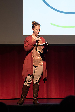 Student Employees attend Evolve Conference at the Kirkham Building.