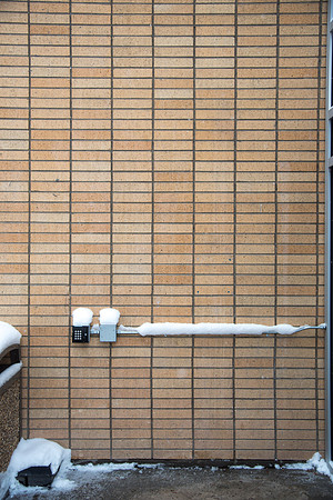 Snowy scenes around campus. Feb 2019