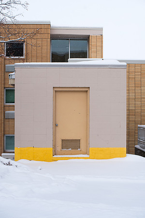 Snowy scenes around campus. Feb 2019