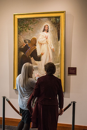 President Henry J Eyring hosts a reception and dinner in the Conference Center in Salt Lake City, Utah. March 2019