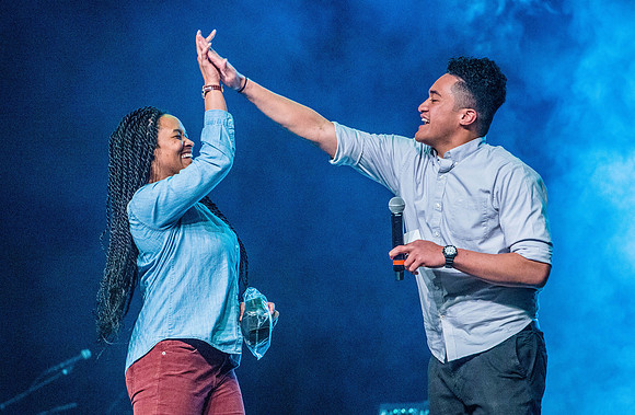 BYUI's Got Talent, students share their talents on stage in the Hart Auditorium. - Mar 2019