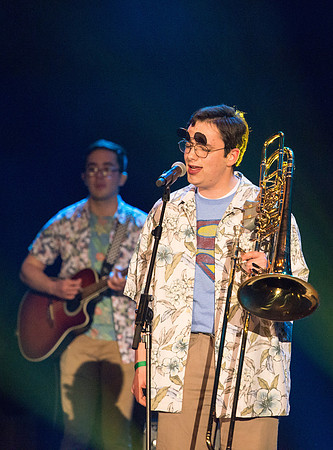 BYUI's Got Talent, students share their talents on stage in the Hart Auditorium. - Mar 2019