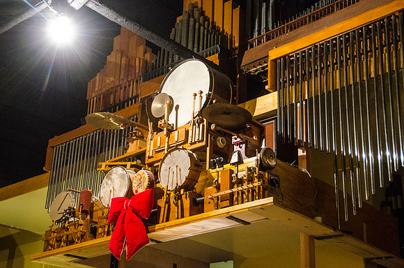 University Relations Christmas party at Jim Clark's magical musical barn.