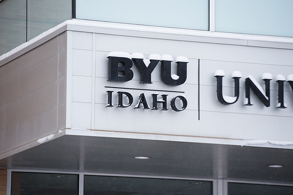 BYU-Idaho Campus during Winter Semester